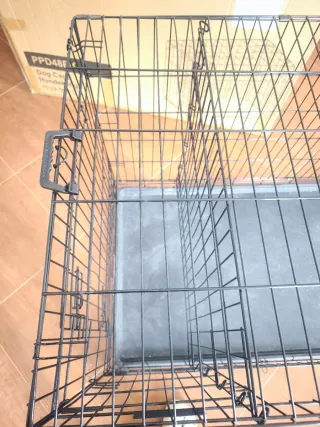 Jaula Perro Grande Negra XXL