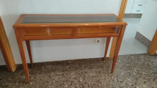 Mueble de entrada madera