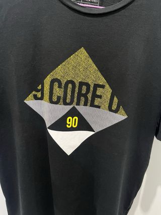 Camiseta Jack & Jones Negra Talla XL