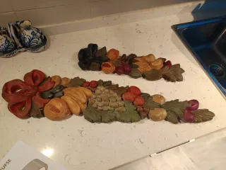 Figura Escayola Frutas y Lazos