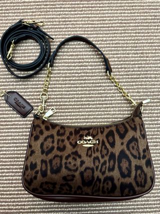 Bolso Coach Nolita 19 Leopardo Marrón