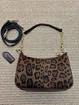 Bolso Coach Nolita 19 Leopardo Marrón