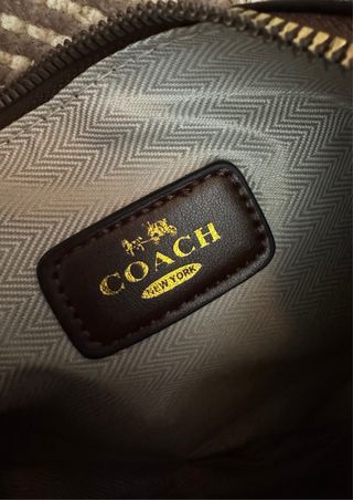 Bolso Coach Nolita 19 Leopardo Marrón