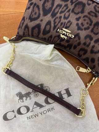 Bolso Coach Nolita 19 Leopardo Marrón