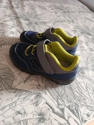 Botas niño Quechua azul y verde Número 27