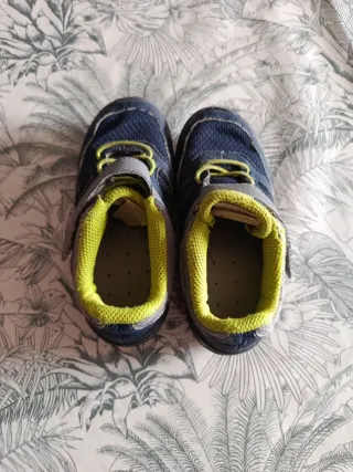 Botas niño Quechua azul y verde Número 27