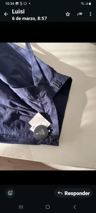 Pantalón azul marino sin estrenar