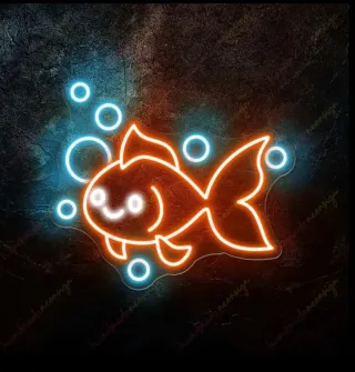 Lampada Neon LED "PESCIOLINO"