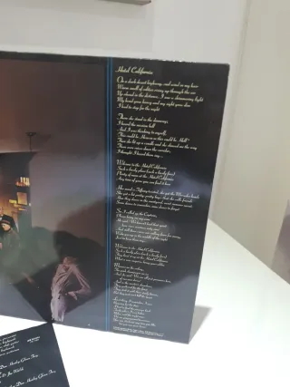 Vinilo LP Eagles Hotel California 1976 Alemania