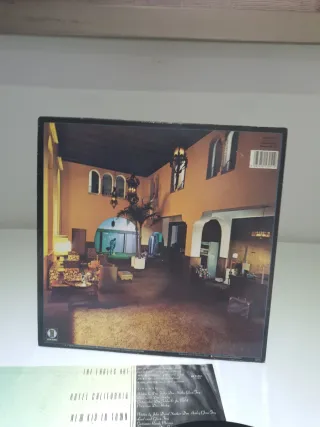 Vinilo LP Eagles Hotel California 1976 Alemania