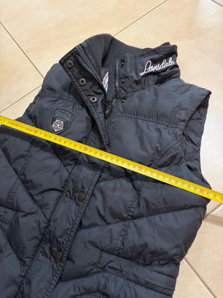 Gilet Lonsdale London Nero Donna Taglia S