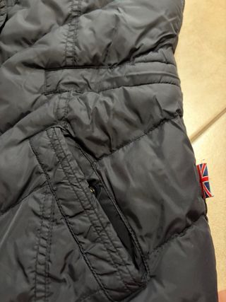 Gilet Lonsdale London Nero Donna Taglia S