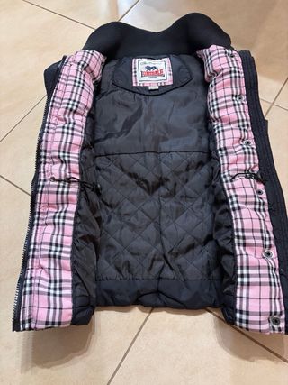 Gilet Lonsdale London Nero Donna Taglia S