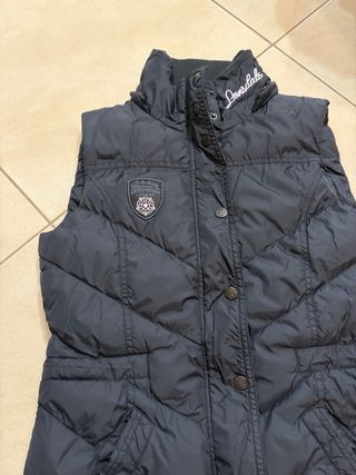 Gilet Lonsdale London Nero Donna Taglia S