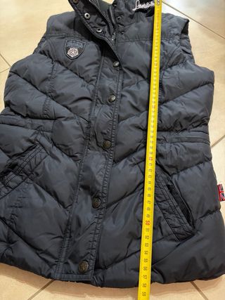 Gilet Lonsdale London Nero Donna Taglia S