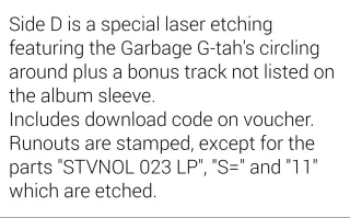 Garbage Strange Little Birds 2LPs 2016