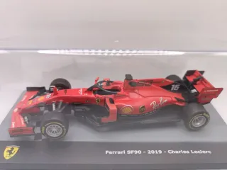 Modellino Ferrari SF90 Leclerc 2019