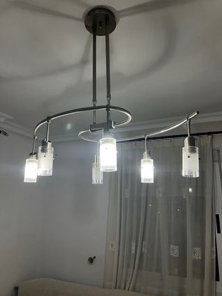 Juego 2 Lámparas telescópicas Comedor, Salón