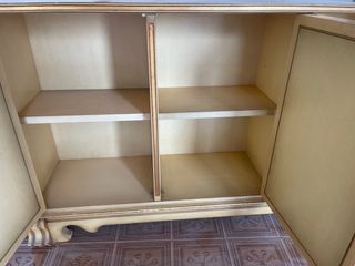 Aparador Vintage Dorado y Verde