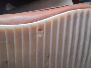 Mocasines de piel marrón talla 40