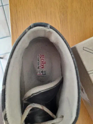 Stivaletti Goby Beige e Neri