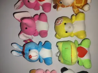 Lote 8 Mini Peluches Animales. 5€ Todos