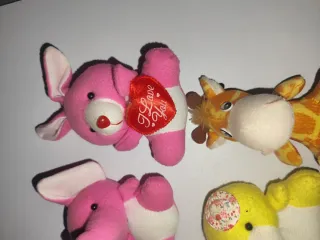 Lote 8 Mini Peluches Animales. 5€ Todos