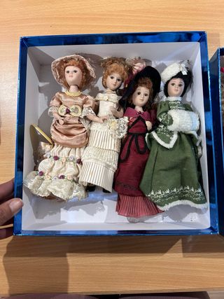 Bambole in porcellana vintage