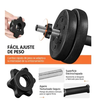 Mancuernas ajustables 30kg