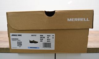 Mocasines Merrell para hombre gris, talla 44.5