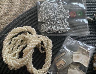 Lote abalorios varios para manualidades