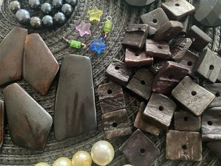 Lote abalorios varios para manualidades