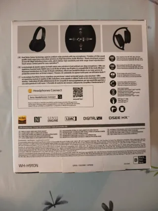 Auriculares Sony WH-H910N Negro