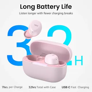 Auriculares Inalámbricos TOZO Rosa