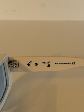 Occhiali da sole Off-White bianchi
