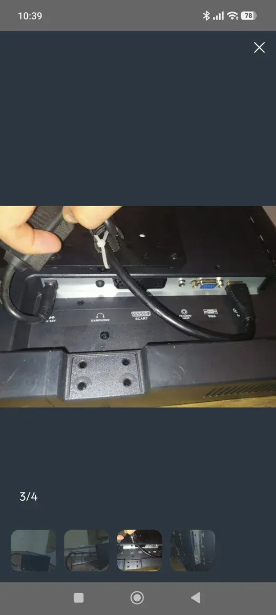 Televisor 12V Negro afbeelding 3