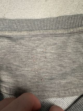 Sudadera Adidas Gris Mujer Cuello Redondo