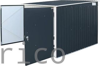 Caseta Metálica Guarda Bicicletas 202x196x140 cm - Duramax