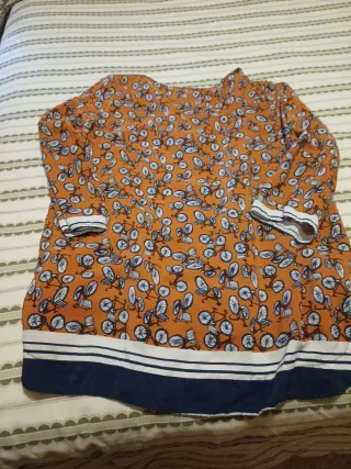 Camisa de mujer con estampado de bicicletas