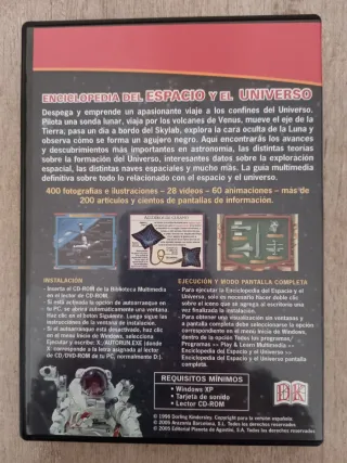 ENCICLOPEDIA ESPACIO Y UNIVERSO CD-ROM