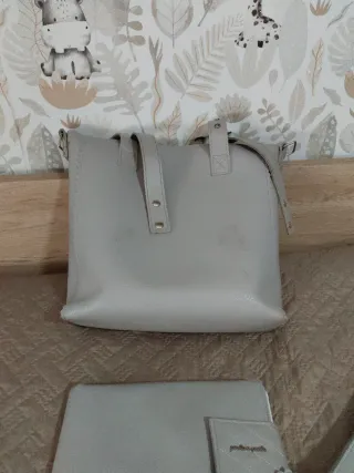 Conjunto Bolso Pasito a Pasito Cochecito