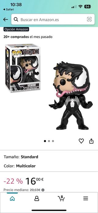 Funko Pop! Marvel Venom desde 11,50 € € | Compara precios y ofertas de rebajas en