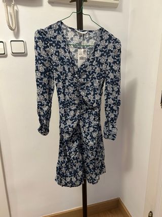 Vestido floral Mango Talla XXS