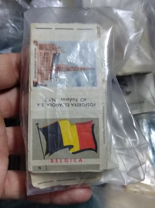 Lote de cajas de cerillas variadas