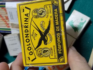 Lote de cajas de cerillas variadas