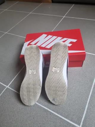 Zapatillas Nike Cortez Blancas y Azules