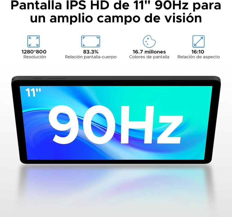 Tablet Android 11 8580mAh 30GB+128GB afbeelding 3