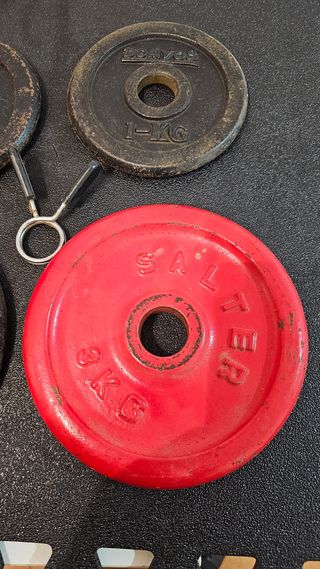 Mancuernas Domyos 28kg Ajustables + Discos