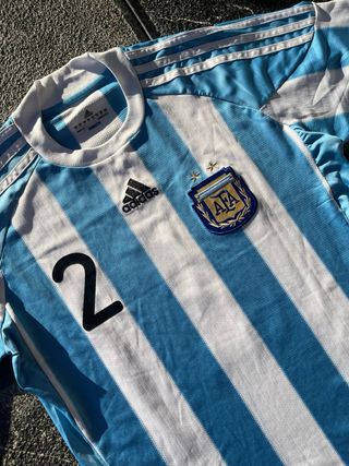 Maglietta calcio Argentina #2 Ayala di Adidas