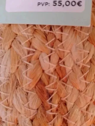 Capazo yute Abbacino turquesa